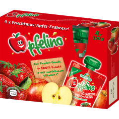 Spreewaldhof Pfelino Apfel-Erdbeer 4 x 100 g 