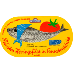 Rügen Fisch Feinstes Heringsfilet in Tomatensauce 200 g 