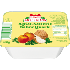 Sachsenland Apfel-Sellerie Sahne Quark 40 % Fett 200 g 