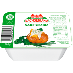 Sachsenland Sour Creme 40 % Fett 200 g 