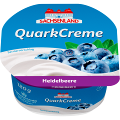 Sachsenland Quark Creme Heidelbeere 180 g 