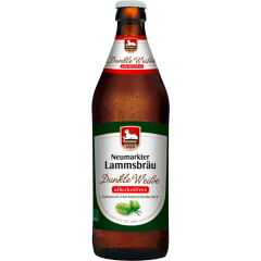 Neumarkter Lammsbräu Bio Dunkle Weiße alkoholfrei 0,5 l 