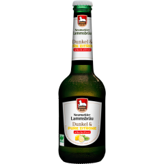 Neumarkter Lammsbräu Bio Dunkel & Pure Zitrone alkoholfrei 0,33 l 