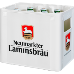 Neumarkter Lammsbräu Bio Dunkle Weiße alkoholfrei - Kiste 10 x 0,5 l 