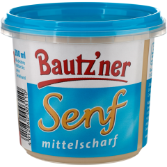 Bautz'ner Senf mittelscharf 200 ml 