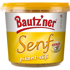 Bautz'ner Senf pikant-süß 200 ml 