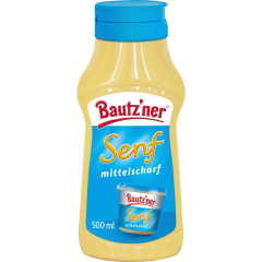 Bautz'ner Senf mittelscharf 500 ml 
