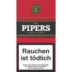 Pipers Club Cigars Cherry/Red 10 Stück 