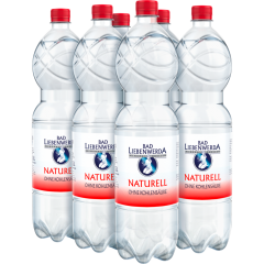 Bad Liebenwerda Mineralwasser Naturell - 6-Pack 6 x 1,5 l 