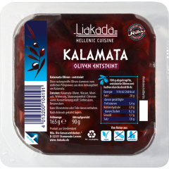 LIAKADA Kalamata-Oliven naturgereift entsteint 165 g 