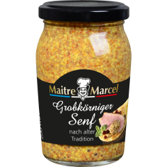 Maitre Marcel Grobkörniger Senf 200 ml 