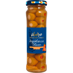 IBERO Spanische Oliven mit Paprikapaste & Mandeln 150 g 