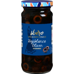 IBERO Spanische schwarze Oliven in Scheiben 105 g 