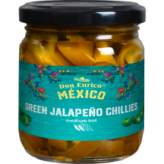 Don Enrico Jalapeno Chillies grün mittelscharf 190 g 