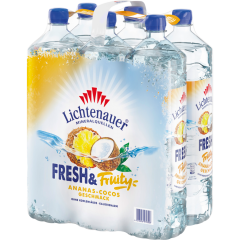 Lichtenauer Fresh'n Fruity Ananas Cocos - 6-Pack 6 x 1,5 l 