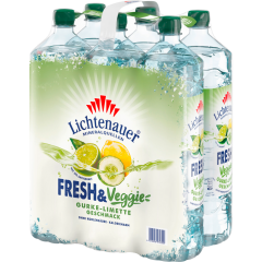 Lichtenauer Fresh'n Veggie Gurke-Limette - 6-Pack 6 x 1,5 l 
