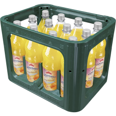 Lichtenauer Orange-Maracuja Limonade kalorienarm - Kiste 12 x 1 l 