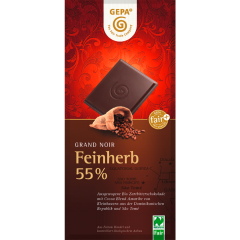 Gepa Bio Grand Noir Feinherb 55% 100 g 