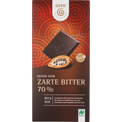 Gepa Bio Grand Noir Zarte Bitter 70% 100 g 
