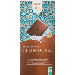 Gepa Bio Grand Chocolate Fleur de Sel Vollmilch 100 g 