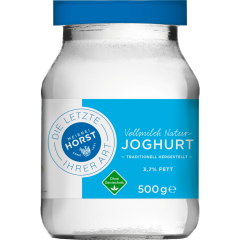 Meierei Horst Natur Vollmilch-Joghurt 3,7 % Fett 500 g 