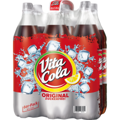 Vita Cola Original zuckerfrei - 6-Pack 6 x 1,5 l 