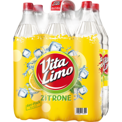 Vita Limo Zitrone - 6-Pack 6 x 1,5 l 