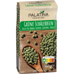 Palatina Ganze Grüne Schälerbsen 500 g 