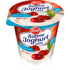 Zott Sahne-Joghurt mild Balance Kirsch 10 % Fett 150 g 