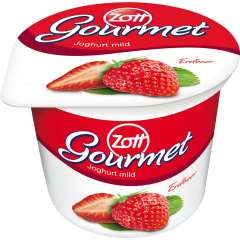 Zott Gourmet Joghurt mild Erdbeer 3,5% Fett 125 g 