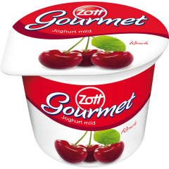 Zott Gourmet Joghurt mild Kirsch 3,5% Fett 125 g 