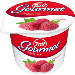 Zott Gourmet Joghurt mild Himbeer 3,5% Fett 125 g 