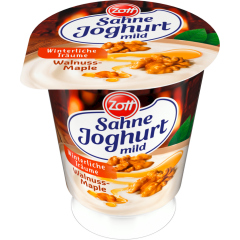 Zott Sahne-Joghurt mild Walnuss & Maple 10 % Fett 140 g 