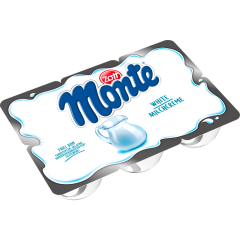 Zott Monte Milch Creme 6 x 55 g 