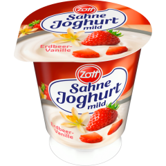 Zott Sahnejoghurt mild Erdbeer-Vanille 150 g 