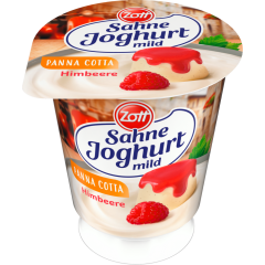 Zott Sahnejoghurt Himbeer Panna Cotta 140 g 