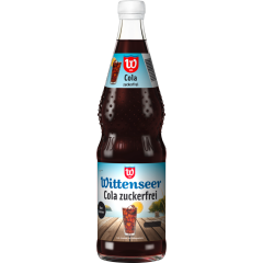 Wittenseer Cola zuckerfrei 0,7 l 