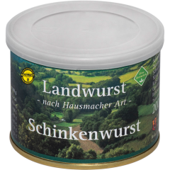 Hohenloher Landwurst Schinkenwurst 200 g 