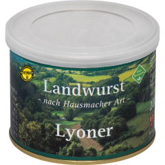 Hohenloher Landwurst Lyoner Hausmacher Art 200 g 