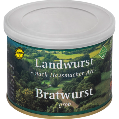 Hohenloher Landwurst Bratwurst Hausmacher Art 200 g 