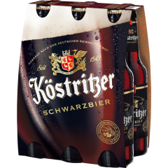 Köstritzer Schwarzbier - 6-Pack 6 x 0,33 l 