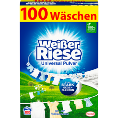 Weißer Riese Universal Pulver 100 Waschladungen 