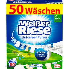 Weißer Riese Universal Pulver 50 Waschladungen 