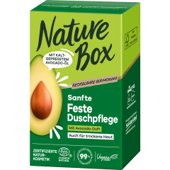 Nature Box Sanfte feste Duschpflege mit Avocado-Duft 100 g 