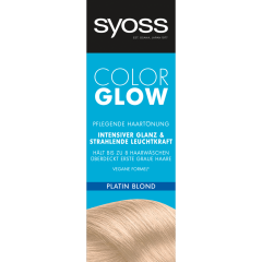 syoss Colorglow pflegende Haartönung Platin Blond 100 ml 