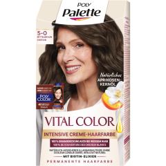 Schwarzkopf Palette Vital Color Intensive Creme-Haarfarbe  5-0 