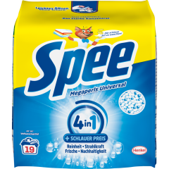Spee Megaperls Universal Vollwaschmittel 19 Waschladungen 