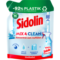 Sidolin Mix & Clean Cristal Nachfüllbeutel 125 ml 