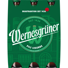 Wernesgrüner Pils Legende - 6-Pack 6 x 0,33 l 