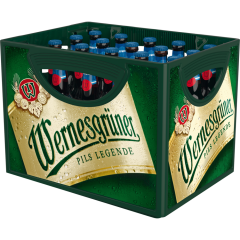 Wernesgrüner Pils Alkoholfrei - Kiste 20 x 0,5 l 